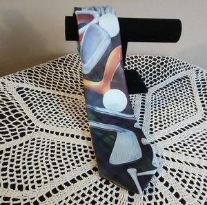 ⭐Golf themed men's tie ⭐star sale